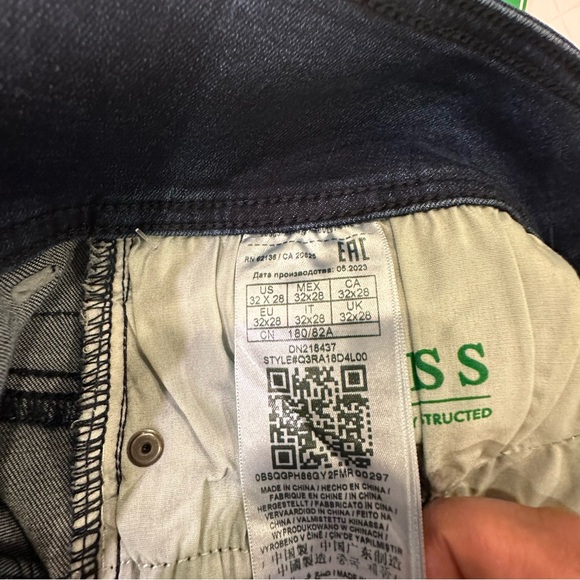 Guess MID RISE SKINNY STRETCH DENIM 32 X 38 - Picture 6 of 14